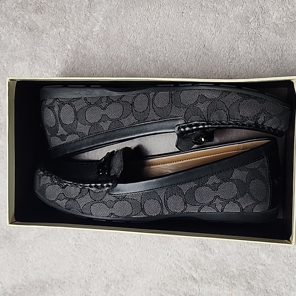 Coach black loafers 9.5 - Picture 6 of 6